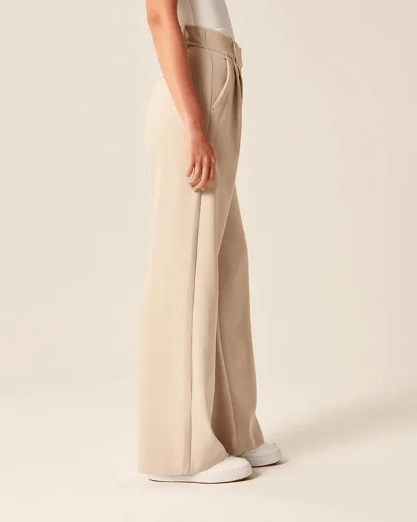 Selina - Dames Broek - Dames Flared Uitlopende Broek - Hoge Taille & Comfortabele Stretch - Sorata