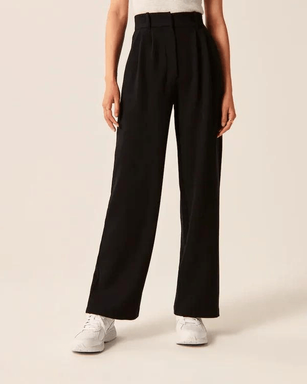 Selina - Dames Broek - Dames Flared Uitlopende Broek - Hoge Taille & Comfortabele Stretch - Sorata