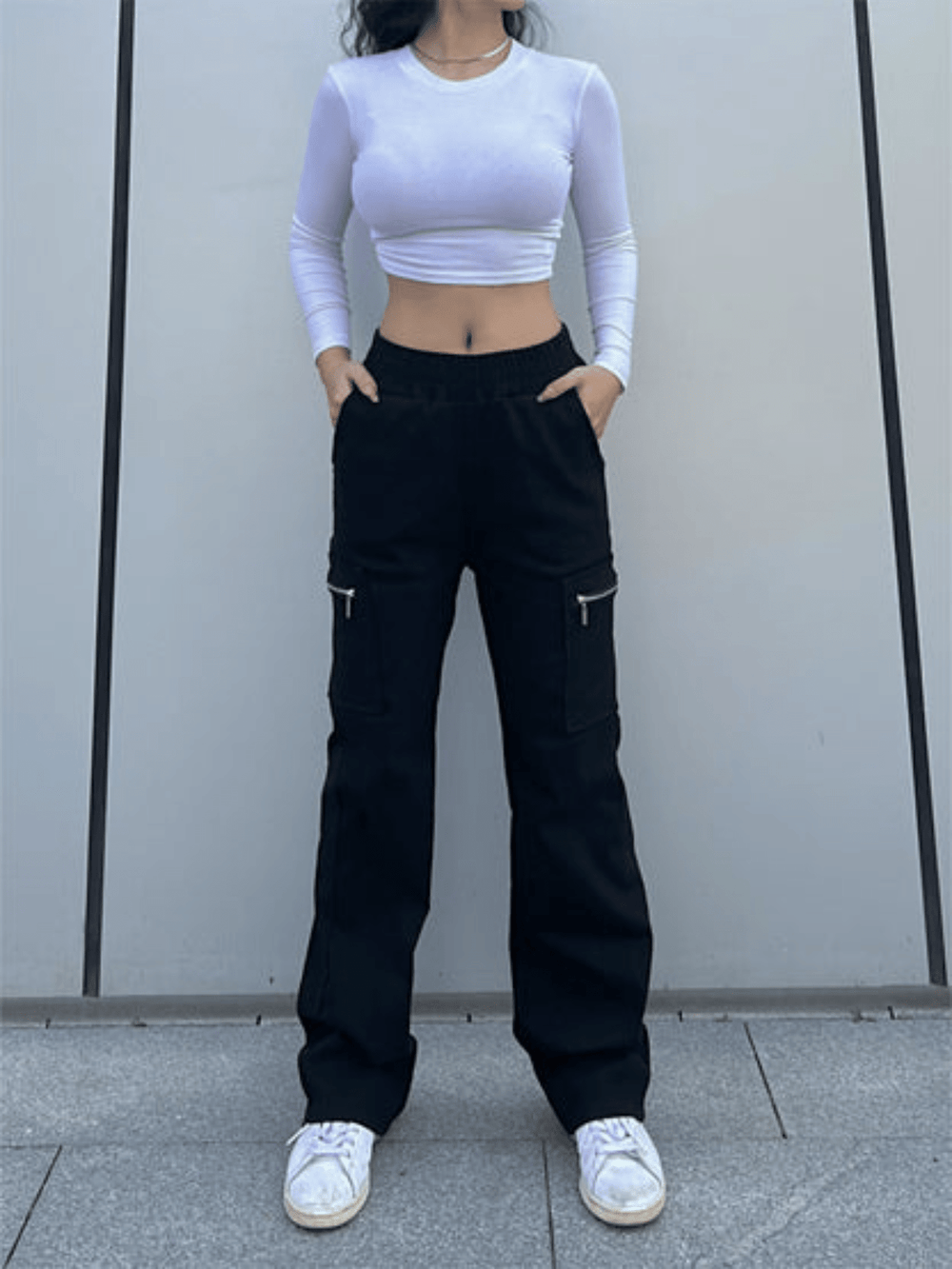 Selma | Dames Cargo Broek Met Rechte Pijp - Sorata