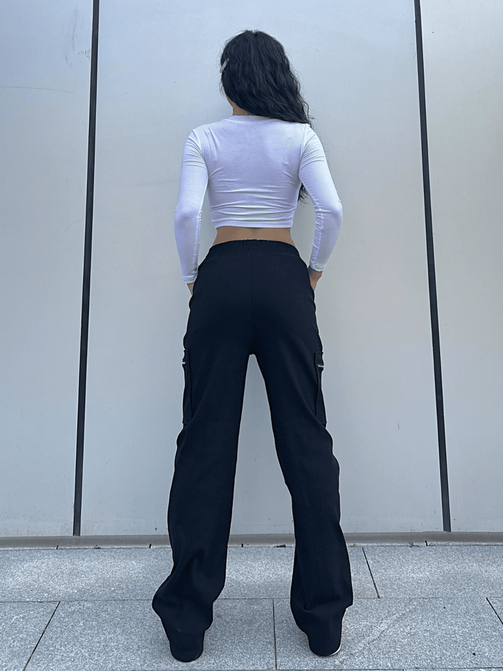 Selma | Dames Cargo Broek Met Rechte Pijp - Sorata