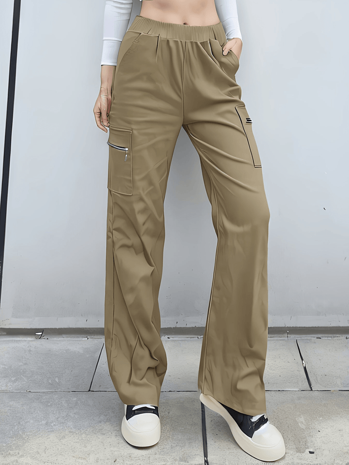 Selma | Dames Cargo Broek Met Rechte Pijp - Sorata