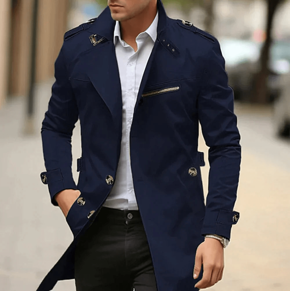Shamur | Stijlvolle Trenchcoat | Heren Jas - Sorata