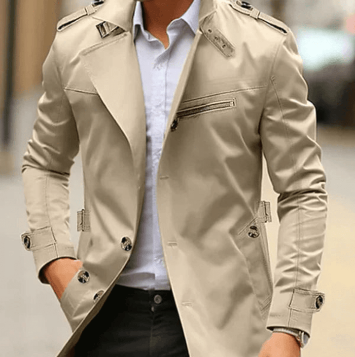 Shamur | Stijlvolle Trenchcoat | Heren Jas - Sorata
