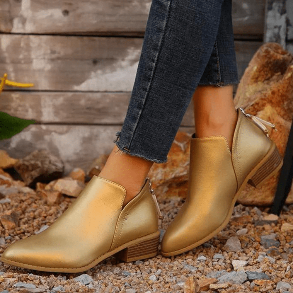 Shanni | Elegante Enkellaarzen | Dames Laarzen - Sorata