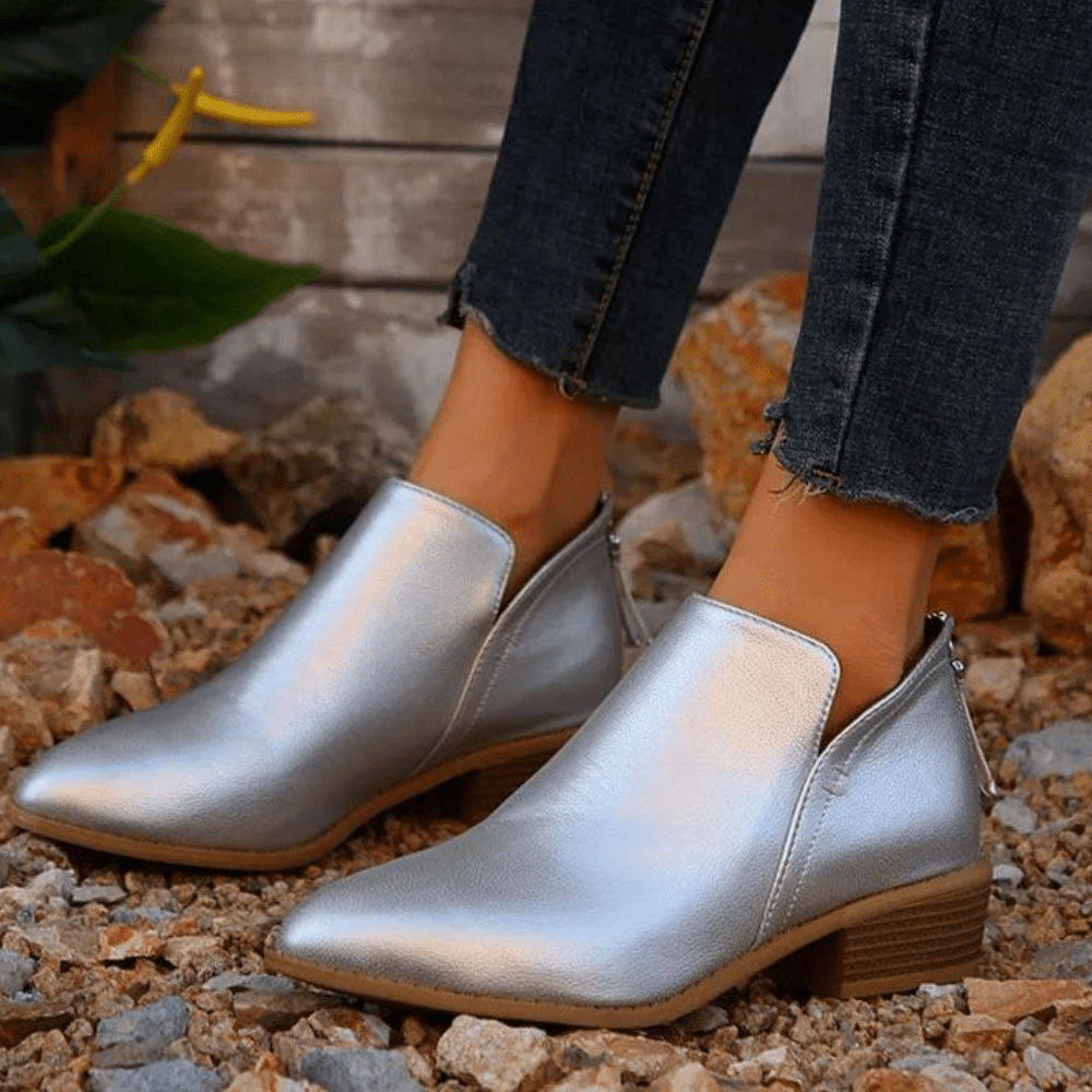Shanni | Elegante Enkellaarzen | Dames Laarzen - Sorata