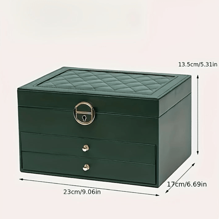 Sieraden Organizer Box | Luxe Opbergdoos voor Kettingen, Ringen en Armbanden - Sorata