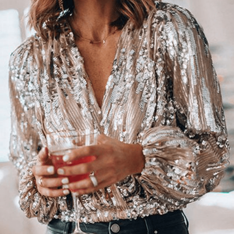 Sieri | Glamour Blouse | Dames Top - Sorata