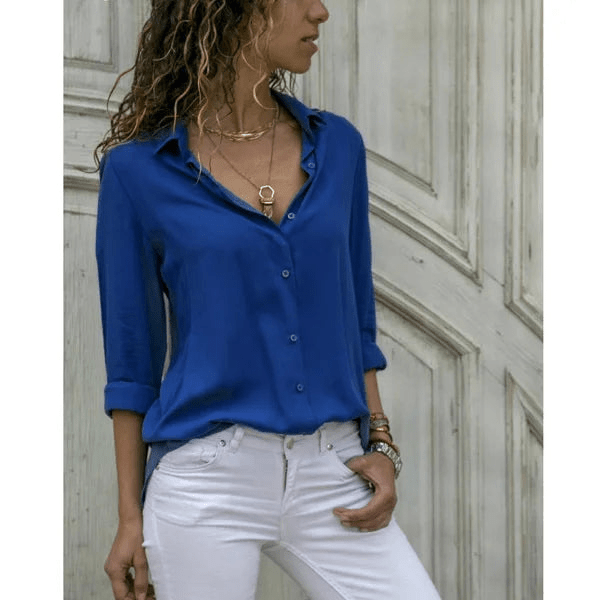 Simone | Casual Dames Top | Elegante Blouse | Hoogwaardige Stof - Sorata