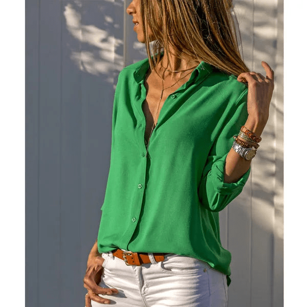 Simone | Casual Dames Top | Elegante Blouse | Hoogwaardige Stof - Sorata
