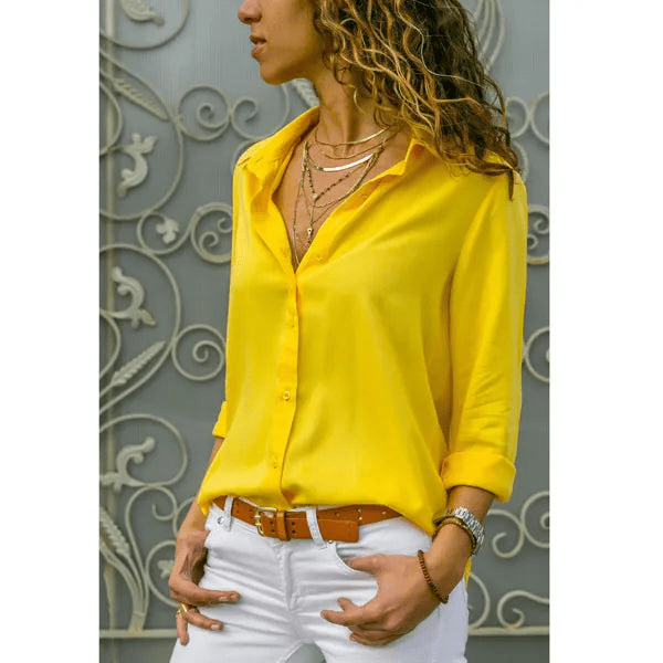 Simone | Casual Dames Top | Elegante Blouse | Hoogwaardige Stof - Sorata