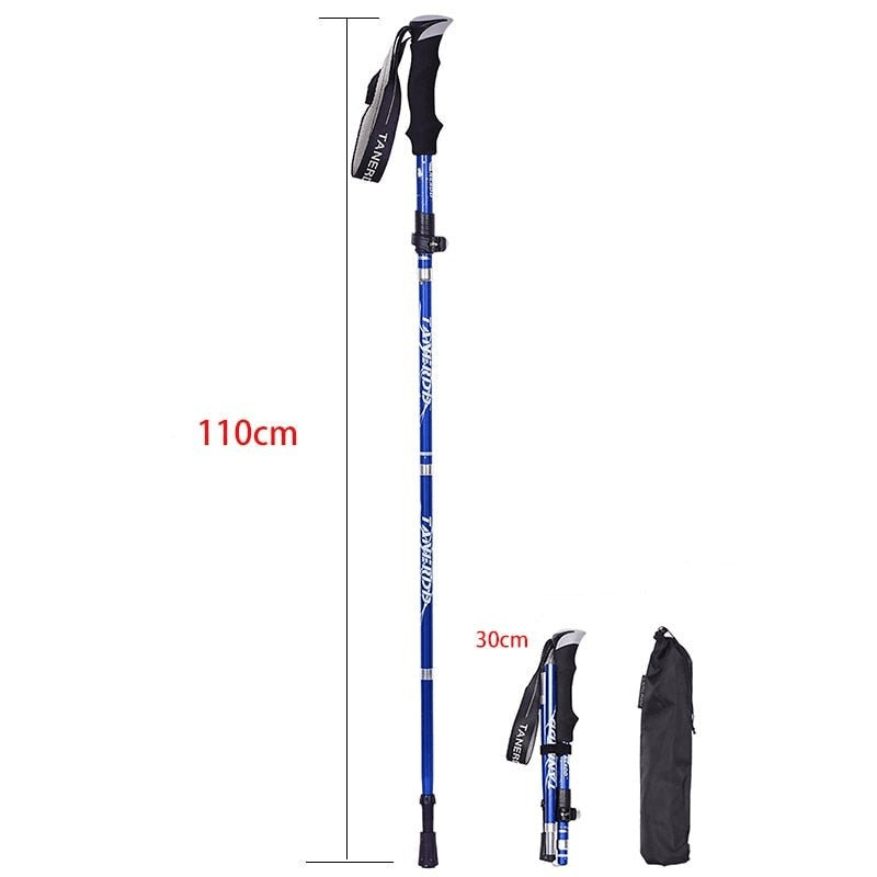 SmartStick | Verstelbare Opvouwbare Wandelstok | Optimale Ondersteuning En Gemak - Sorata