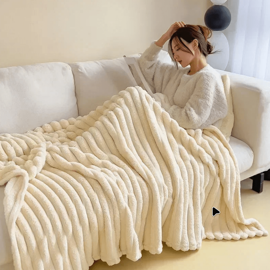 SoftCozy | Pluche Deken | Luxe Comfort | Ultieme Warmte | Bedsprei | Deken Bank - Sorata