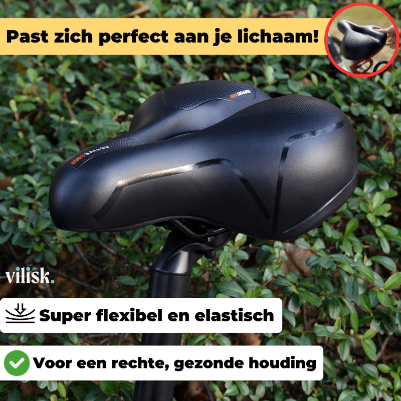 SoftRide | Comfortabel fietszadel tegen rug - en zitbeenklachten - Sorata