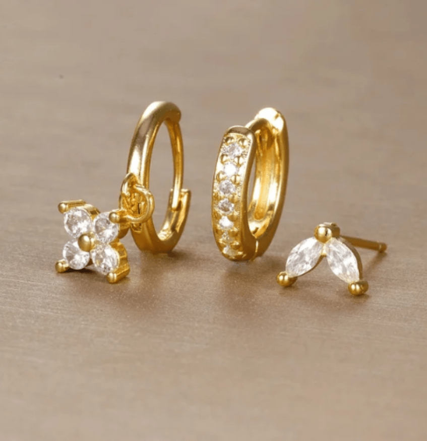 Sol | Verfijnde Oorbellen Set voor Dames | Elegant & Trendy - Sorata