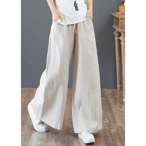 Sophie - Dames Broek - Wijde Linnen Broek - Comfortabele Zomerbroek - Casual - Sorata