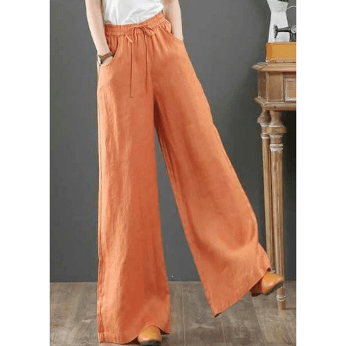 Sophie - Dames Broek - Wijde Linnen Broek - Comfortabele Zomerbroek - Casual - Sorata