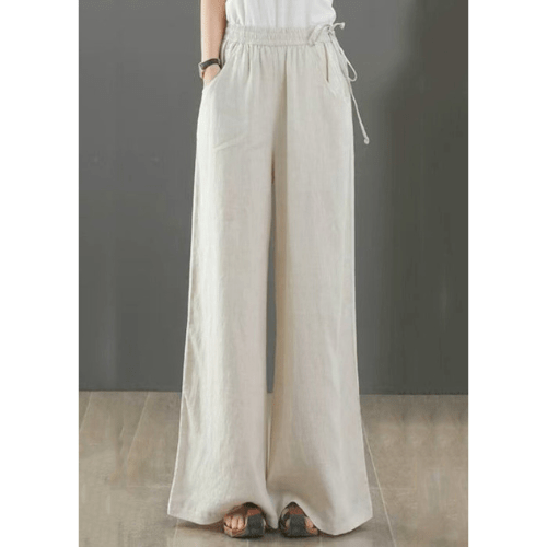 Sophie - Dames Broek - Wijde Linnen Broek - Comfortabele Zomerbroek - Casual - Sorata