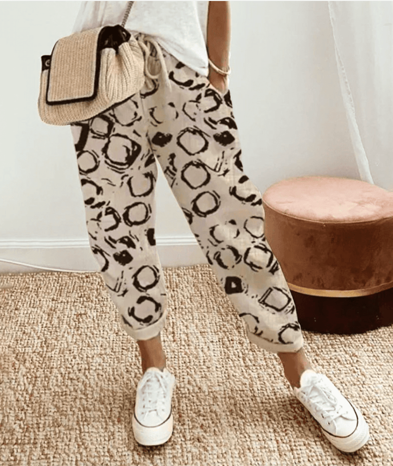 Sora - Broek Dames - Loose Fit Linnen Broek Dames - Comfortabel & Trendy - Sorata
