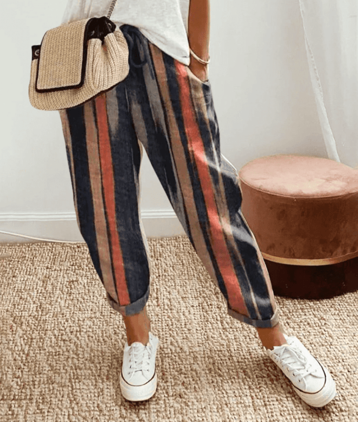 Sora - Broek Dames - Loose Fit Linnen Broek Dames - Comfortabel & Trendy - Sorata