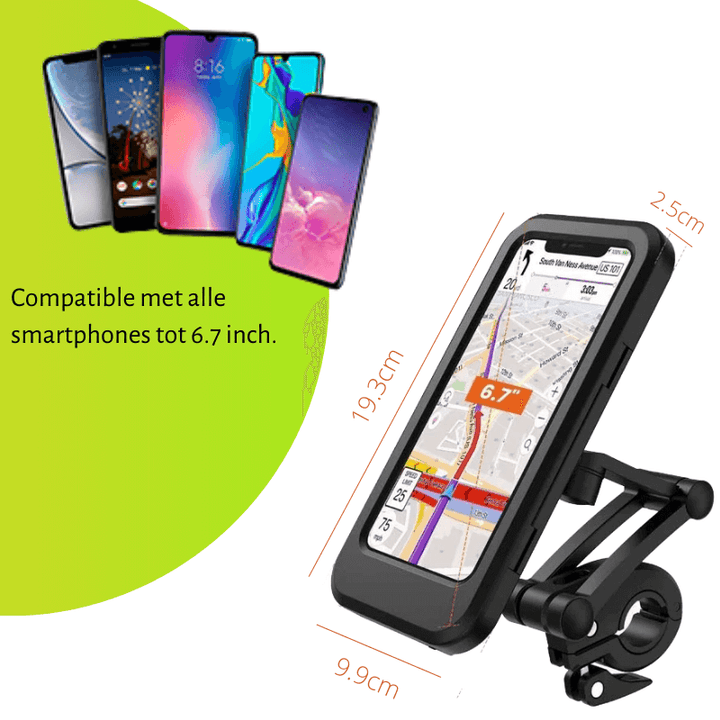 StablePro | Universele Telefoonhouder voor Motor, Fiets & Scooters - Sorata