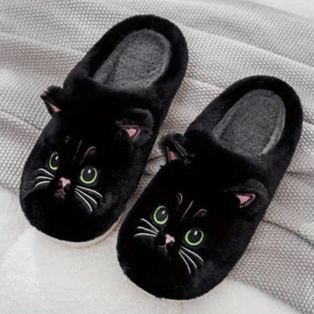 Surya | Orthopedische Warme Katten Pantoffels - Sorata