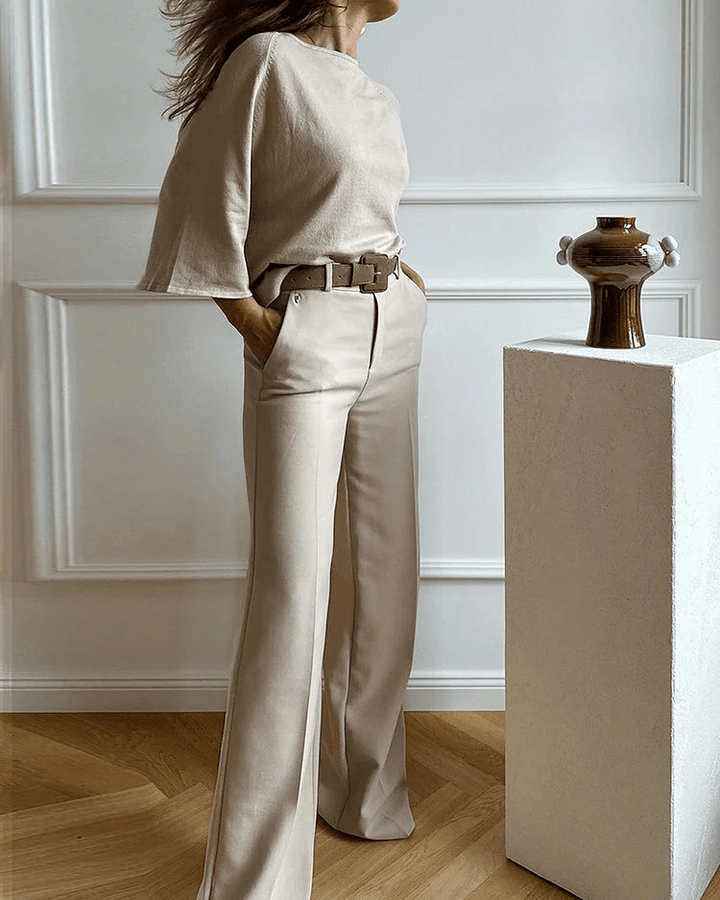 Susie | Dames Kleding Set | Elegante Tweedelige Damesset - Sorata