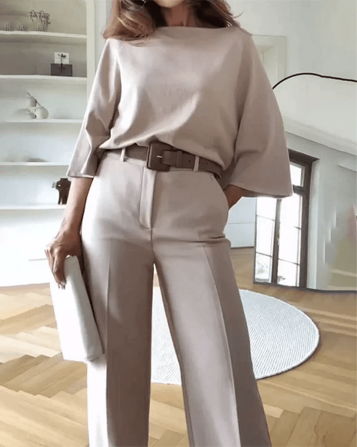 Susie | Dames Kleding Set | Elegante Tweedelige Damesset - Sorata
