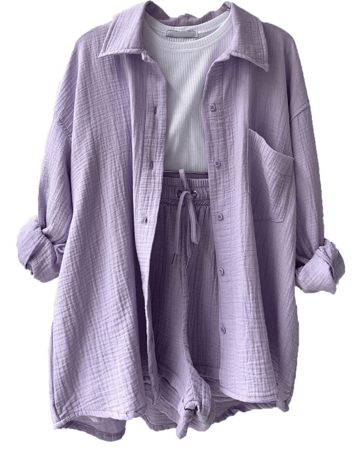 Susie | Tweedelig Dames Zomerpak | Chique Set | Voor De Lente/Zomer - Sorata