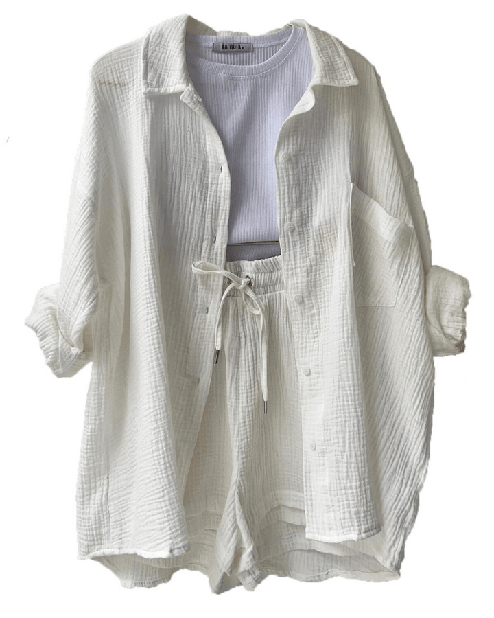 Susie | Tweedelig Dames Zomerpak | Chique Set | Voor De Lente/Zomer - Sorata
