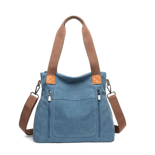 Suzy - Schoudertassen Dames - Casual Canvas Tas - Trendy & Casual - Sorata