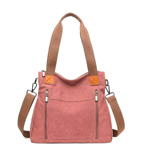 Suzy - Schoudertassen Dames - Casual Canvas Tas - Trendy & Casual - Sorata