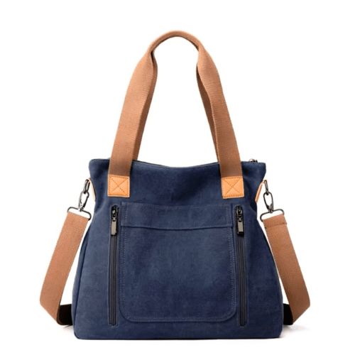 Suzy - Schoudertassen Dames - Casual Canvas Tas - Trendy & Casual - Sorata