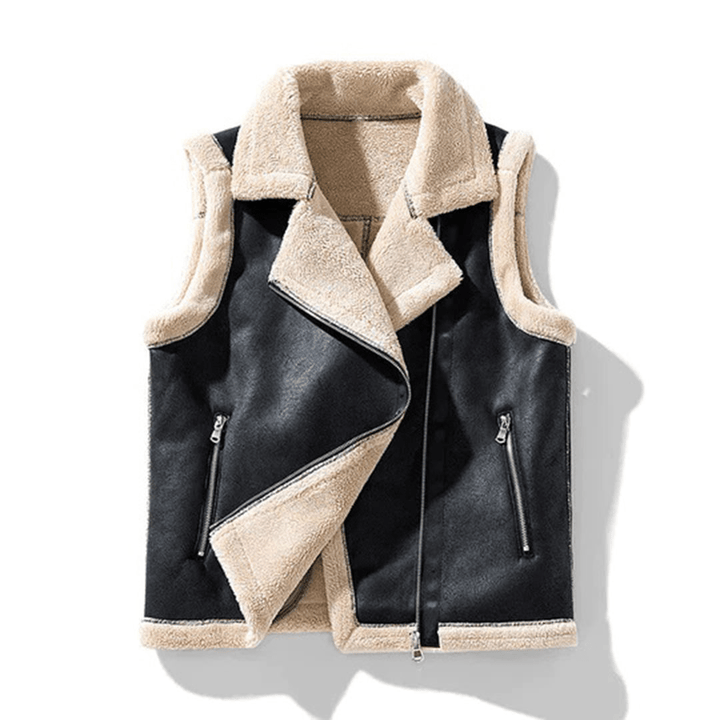 Tati | Sherpa Vest met Waterbestendige Canvas | Dames Jas - Sorata