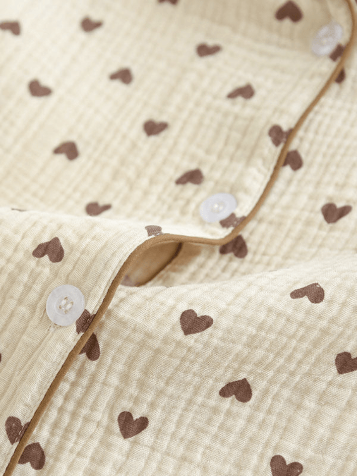 Teddybeer Print Dames Pyjama Set | Zacht & Comfortabel - Sorata