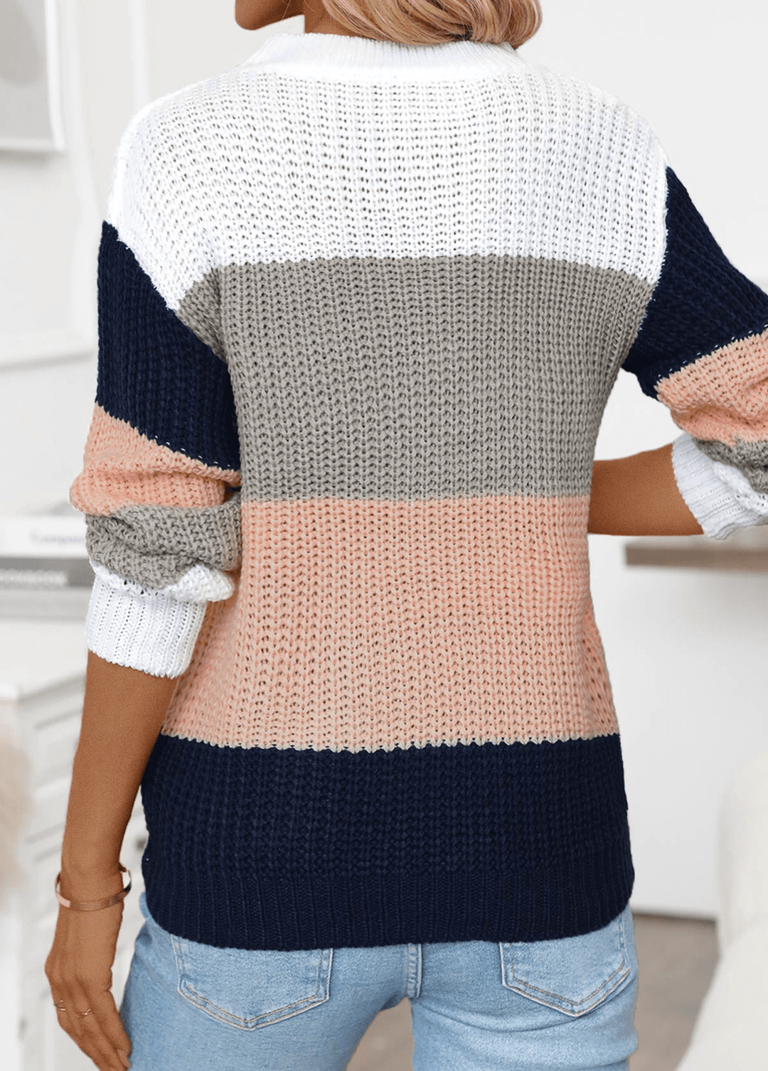 Tessa | Stijlvolle Herfst Trui | Dames Sweater | Jumper Vest - Sorata