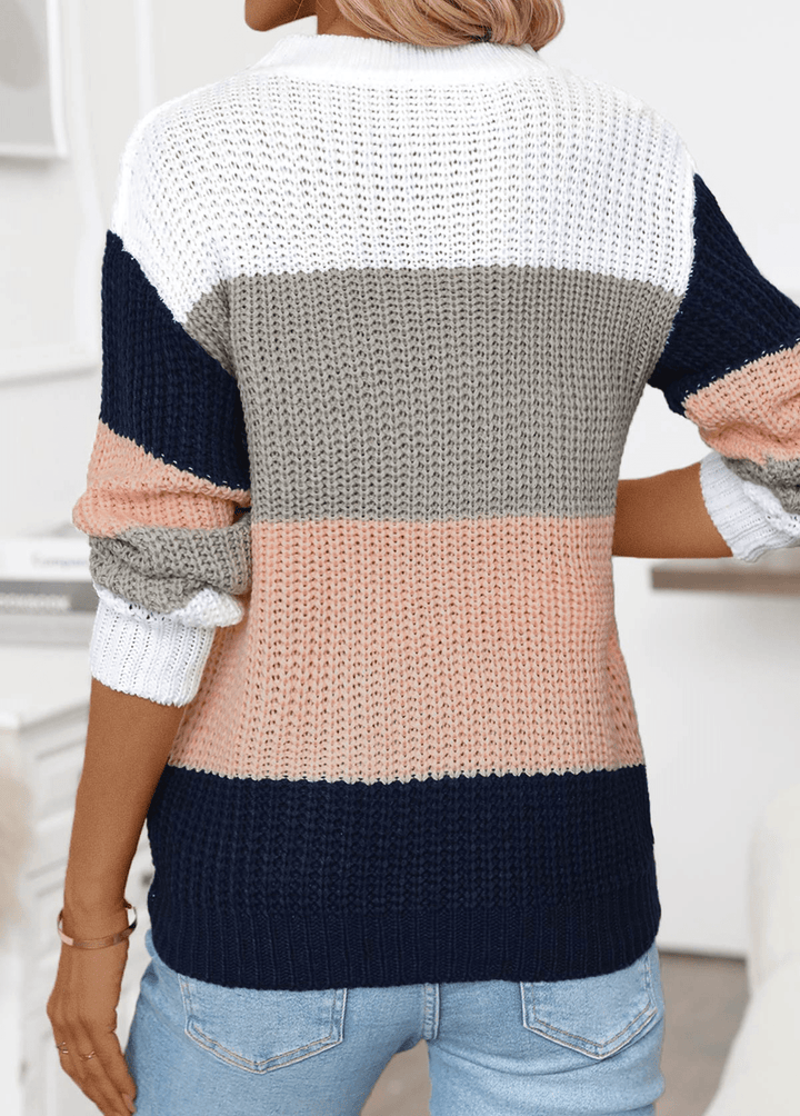 Tessa | Stijlvolle Herfst Trui | Dames Sweater | Jumper Vest - Sorata