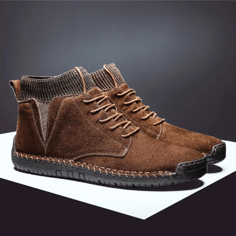 Thierry - Boots Heren - Klassiek - Lederen Boots - Comfortabel - Hoogwaardig Leer - Sorata