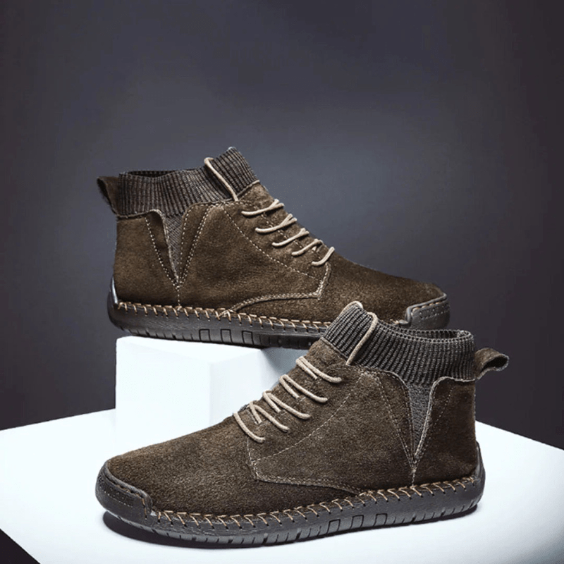 Thierry - Boots Heren - Klassiek - Lederen Boots - Comfortabel - Hoogwaardig Leer - Sorata