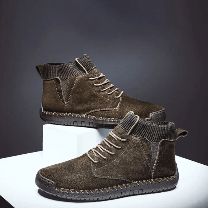 Thierry - Boots Heren - Klassiek - Lederen Boots - Comfortabel - Hoogwaardig Leer - Sorata