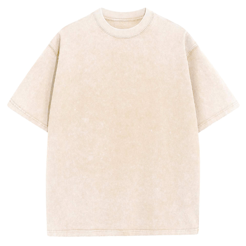 Timone | Heren Washed T-Shirt | Comfortabel | Vintage Kledingstijl - Sorata