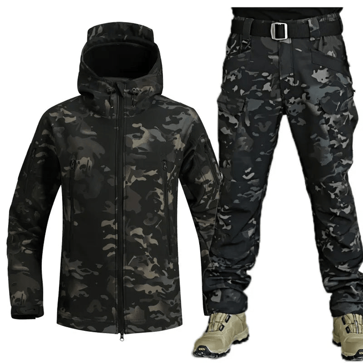 Tito | Tactische Camouflage Jas En Broek Set Met Meerdere Zakken - Sorata