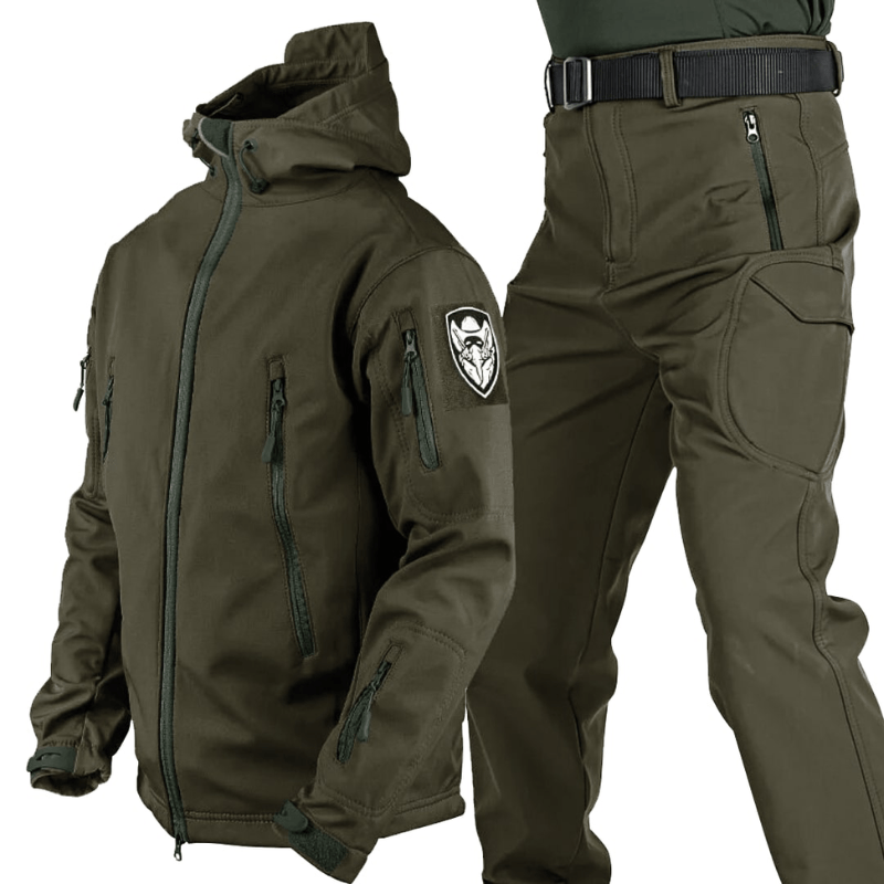 Tito | Tactische Camouflage Jas En Broek Set Met Meerdere Zakken - Sorata