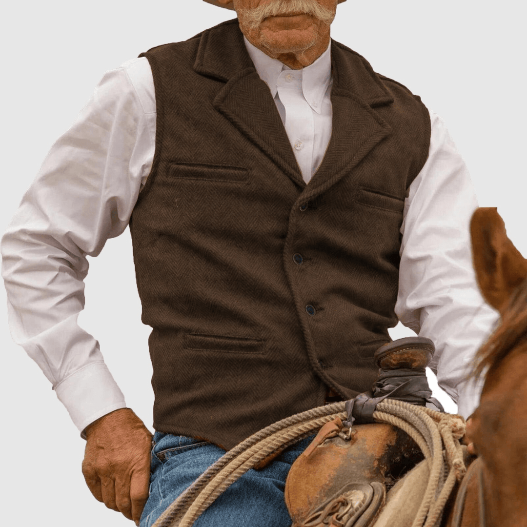 Tobi | Heren Gilet In Klassieke Stijl | Elegante Uitstraling - Sorata