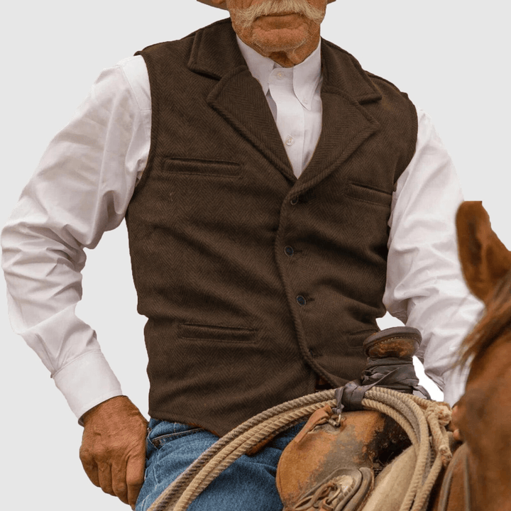 Tobi | Heren Gilet In Klassieke Stijl | Elegante Uitstraling - Sorata