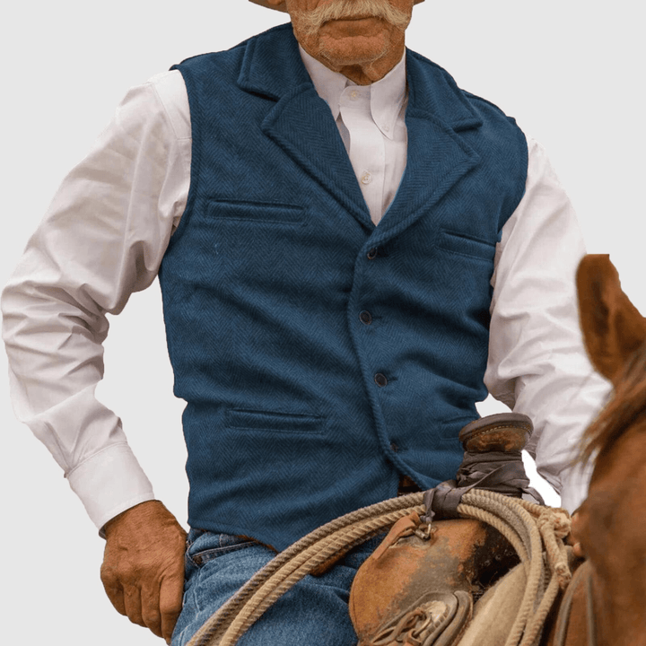 Tobi | Heren Gilet In Klassieke Stijl | Elegante Uitstraling - Sorata