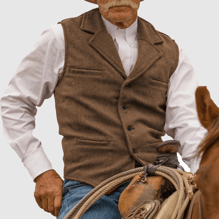 Tobi | Heren Gilet In Klassieke Stijl | Elegante Uitstraling - Sorata