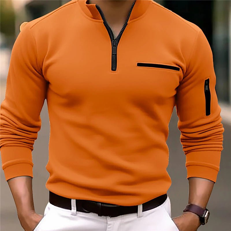 Tommy I Heren Polo Met Kwart Rits | Stijl En Comfort - Sorata