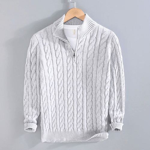 Tyler - Heren Trui - Kasjmier Trui - Luxe - Comfortabel - Herfst - Winter Tijdloos Design - Sorata