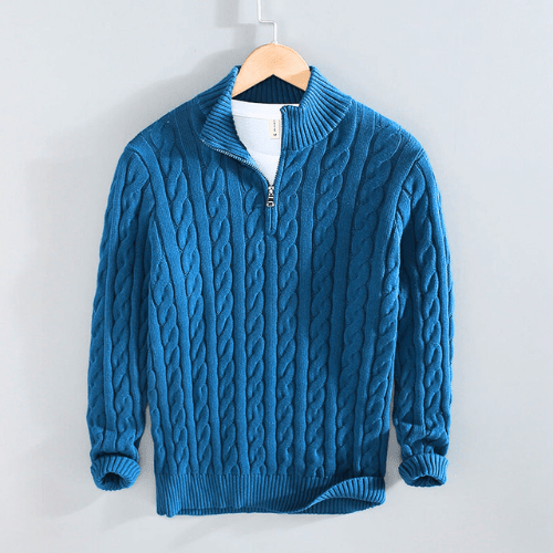 Tyler - Heren Trui - Kasjmier Trui - Luxe - Comfortabel - Herfst - Winter Tijdloos Design - Sorata