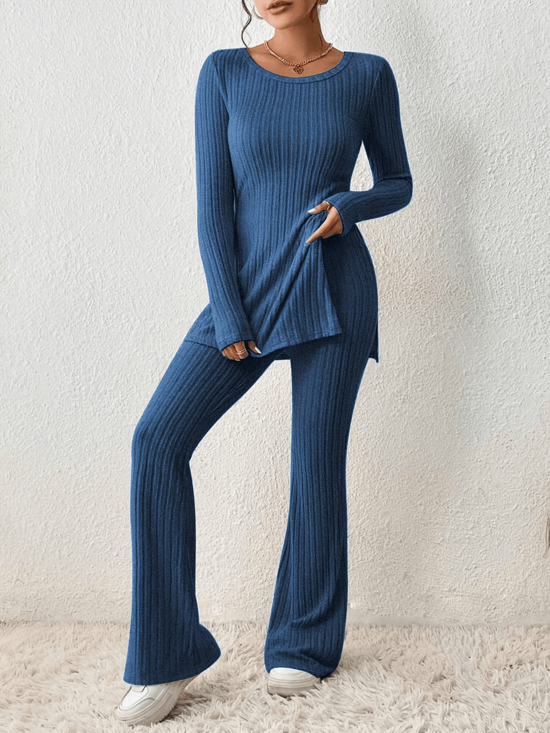Urva | 2 - Delige Dames Set | Comfortabele Rekbare Kleding Set - Sorata